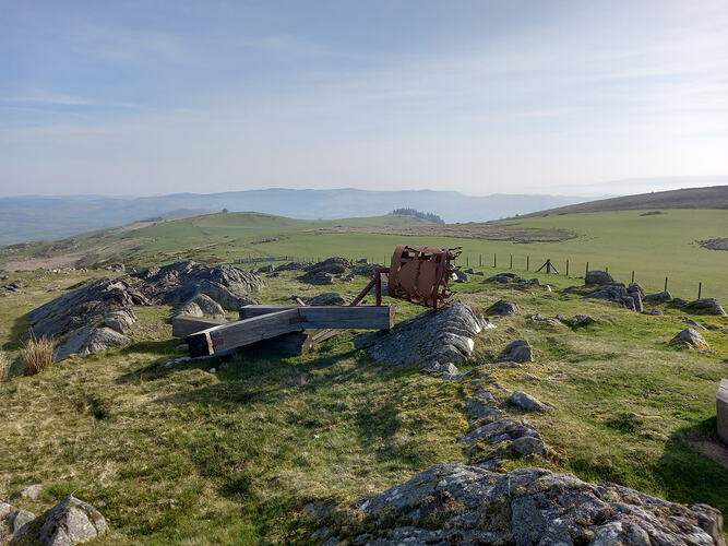 The now collapsed beacon