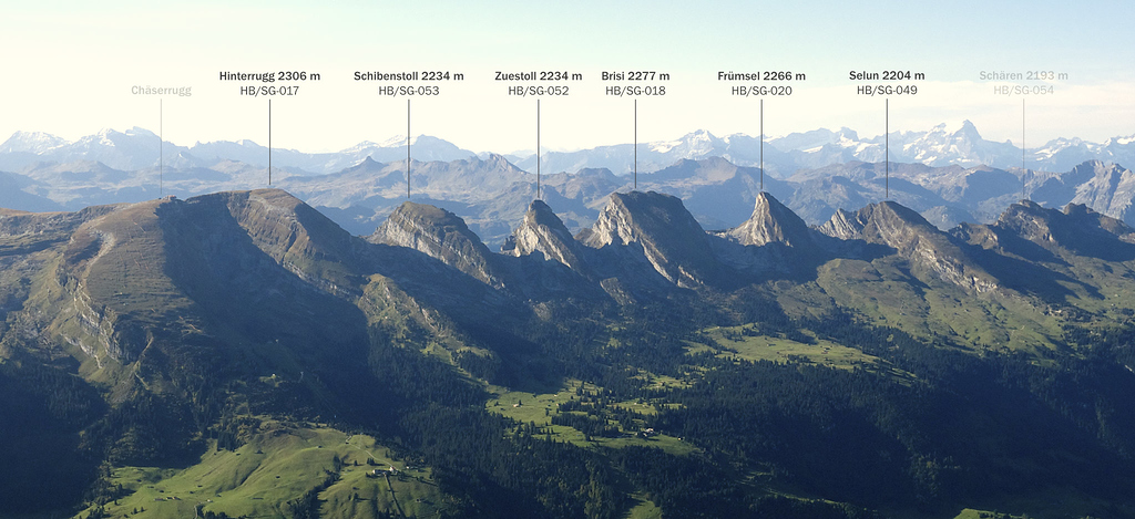 Churfirsten Challenge (six summits, 3700 m ascent