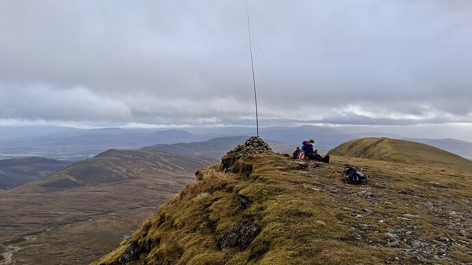 HF station on the top