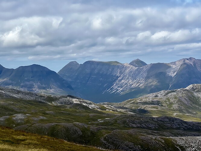 Looking over towards Glen Torridon