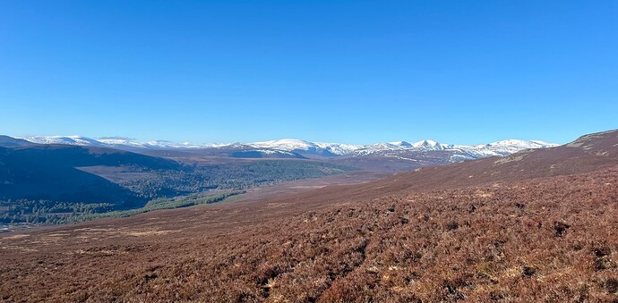 Views on the way up