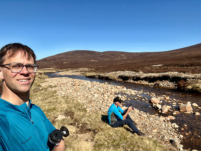 Relaxing by the river