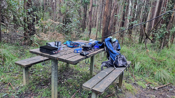 Operating position at Mt Disappointment.