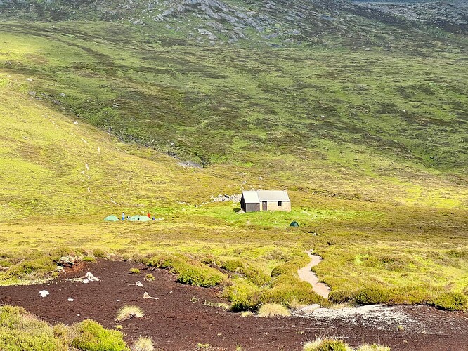 A busy night at the bothy