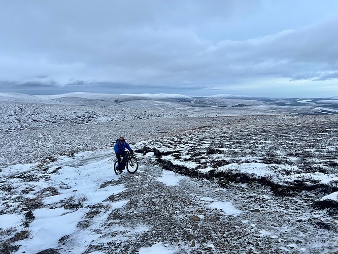 ebiking to the top