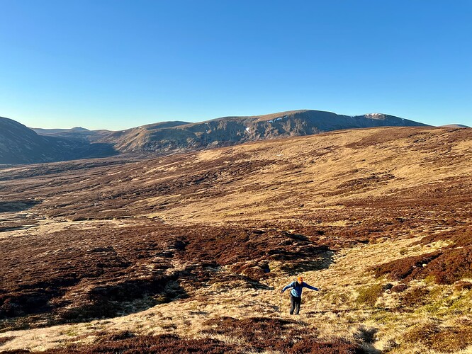 The first climb of the day
