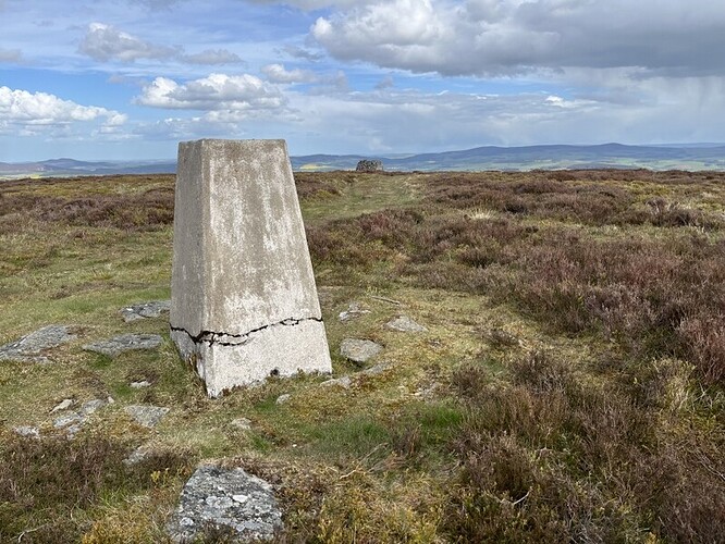 Lord Arthur's Hill trig point