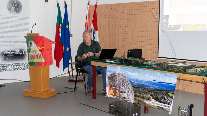 João Fragoso CT7ABE demonstrating antenna design with EZ-NEC