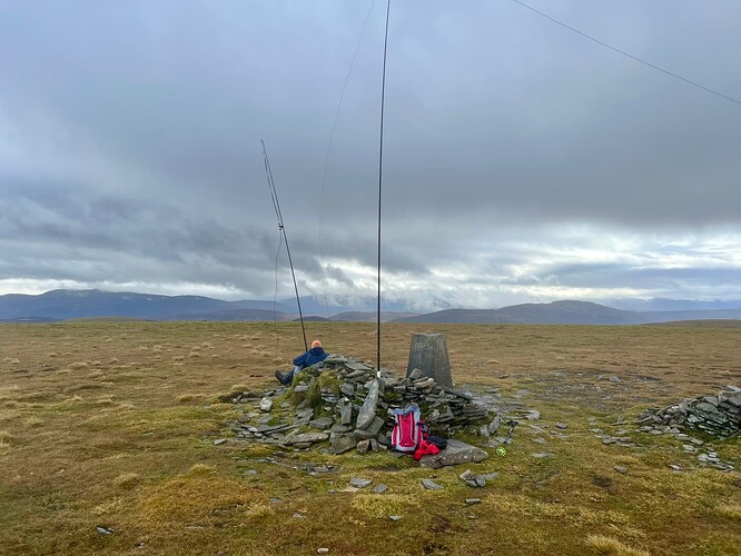 VHF and HF stations