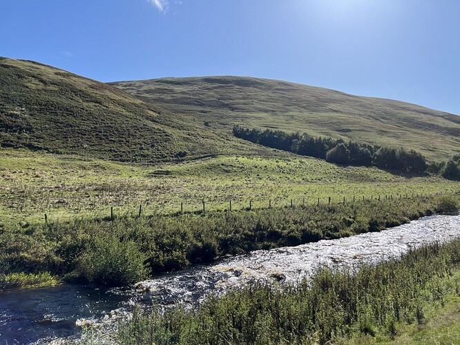 Upper Coquetdale looking towards Shilhope Law