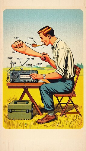 how to operate a Yaesu FT-290 on CW