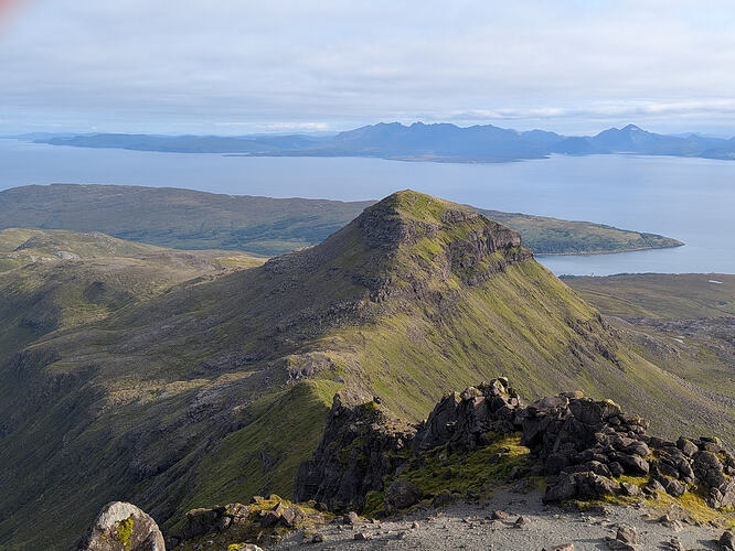 View over to Skye