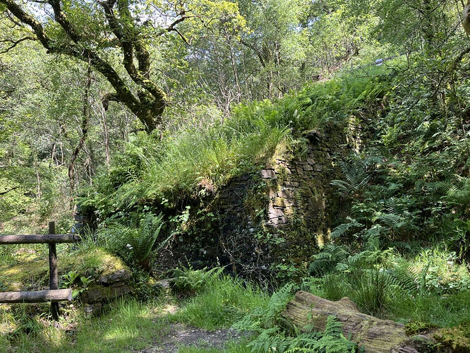 Base of inclined plane with missing bridge