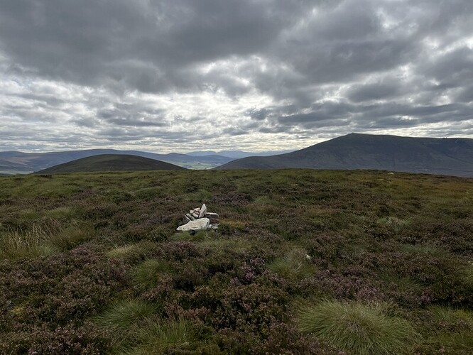 Little Conval summit with Meikle Conval and Ben Rinnes