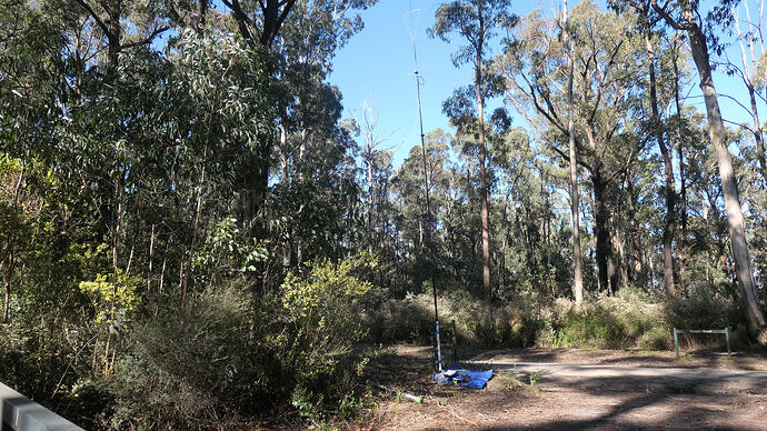 Antenna set up at VK3/VC-037