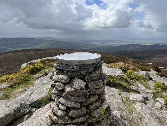 Bennachie: Oxen Crag toposcope