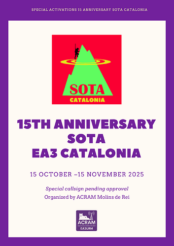 CARTEL SOTA EA3 ENGLISH