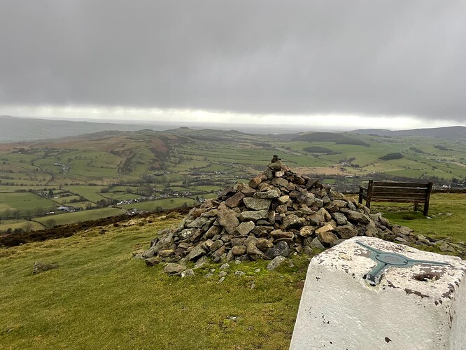 Corndon Hill view