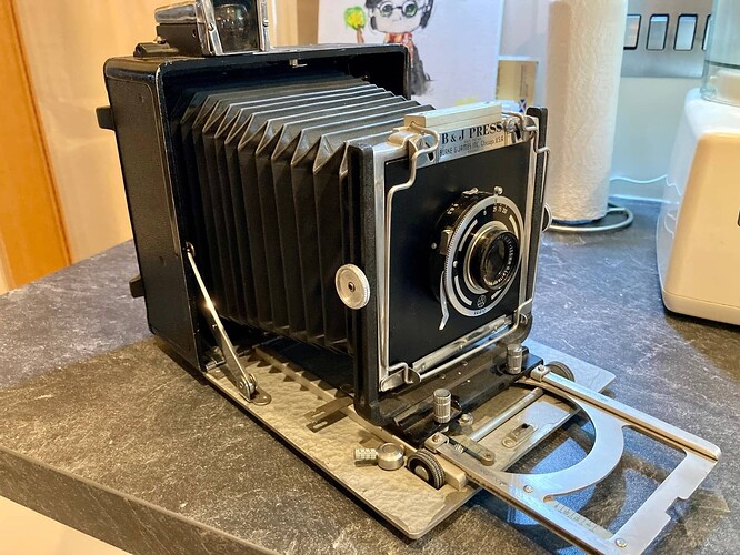Burke & James Press Camera