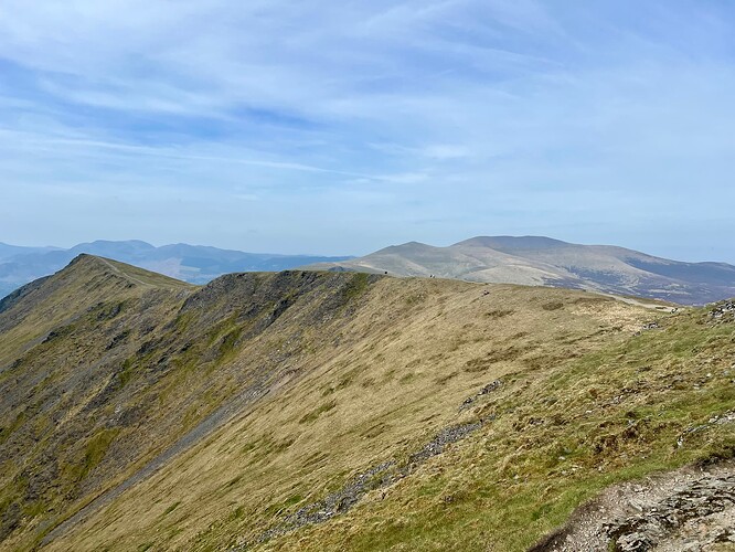Looking across to Skiddaw