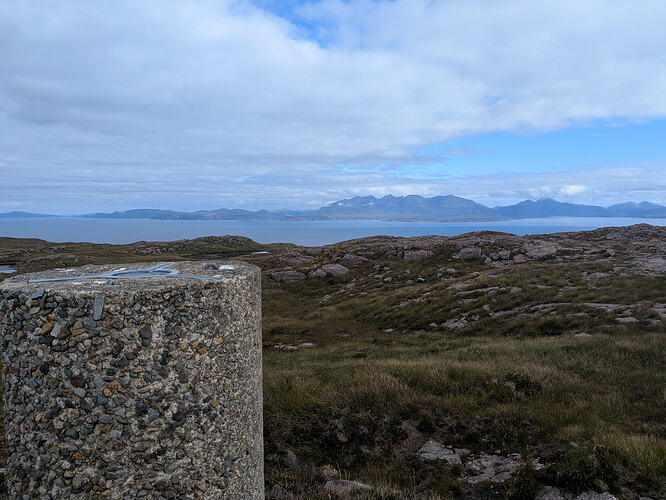 View from Mullach Mor