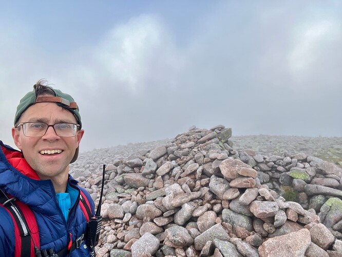 A spot of blue sky but that was it