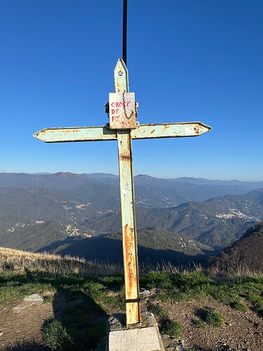 cross on the summit
