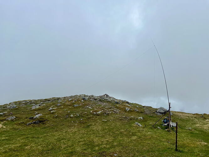 Stuc a'Chroin HF station