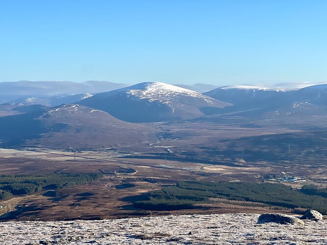 A snow capped Meall Chuaich, GM/CS-035
