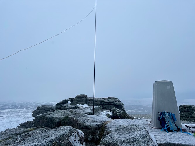 HF Station at the top of Ben Rinnes