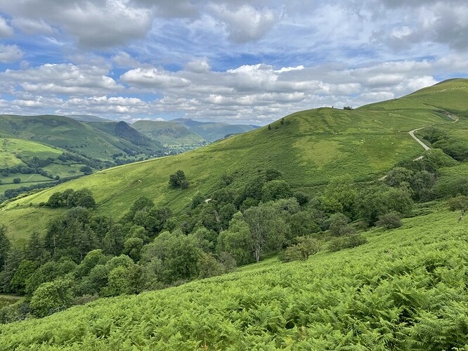 Ascending Esgair Ddu