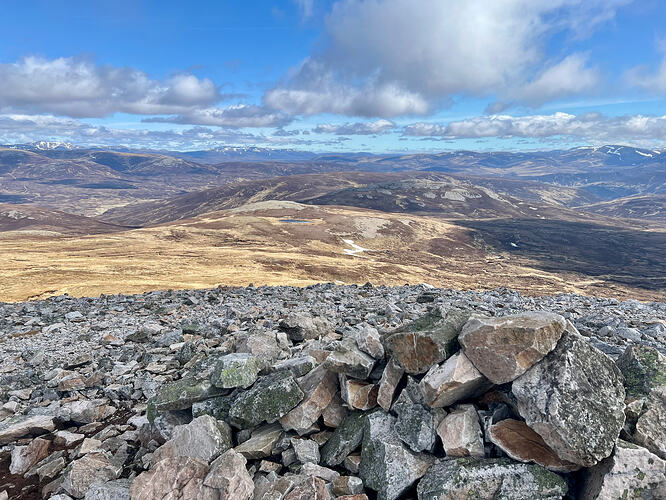 Looking north from Carn a'Chlamain, GM/CS-031