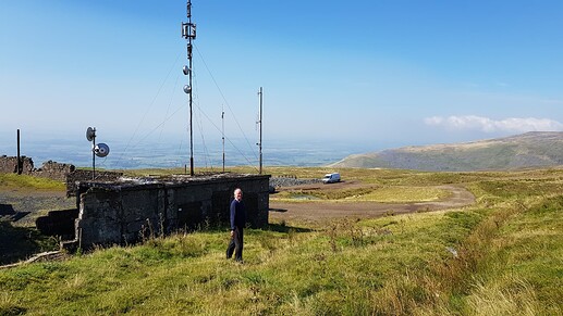 G3WGV-11 QTH, looking west towards the Lake District