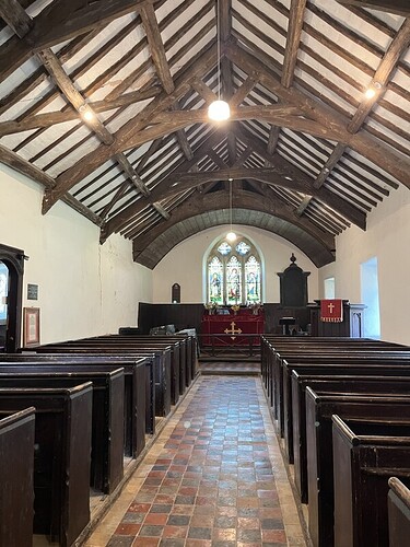 Llanfihangel-y-pennant church