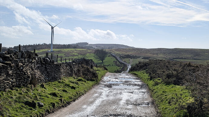 Mynydd y Grug from the North