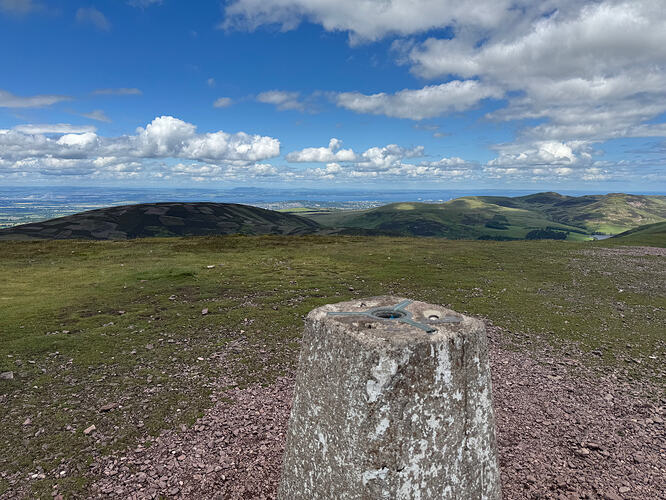 This trig point is so sad for me.