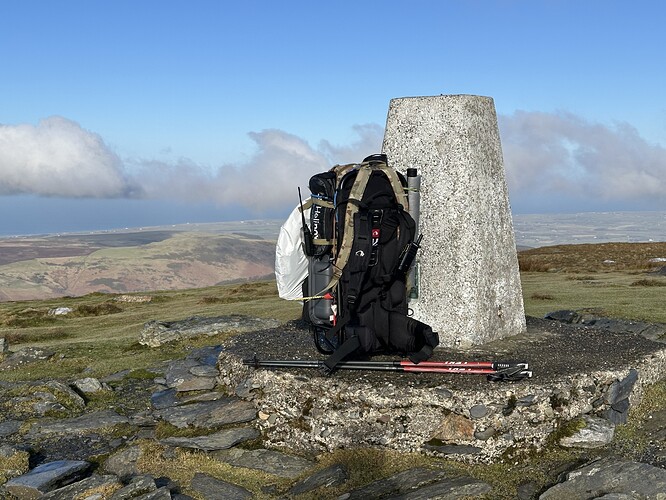 GD/GD-001 Trig Point looking towards EI