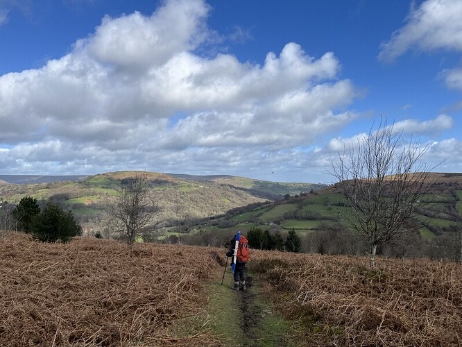 Ascending Sugar Loaf - small spec of military aircraft in distance!666x500