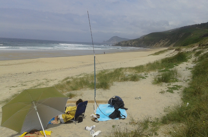 Beach-setup