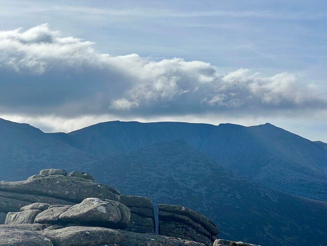 Looming clouds