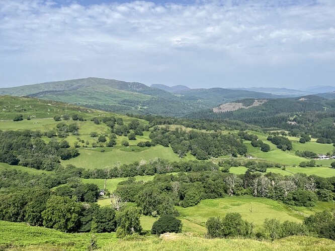 Ascending GW/NW-055 Foel Offrwm