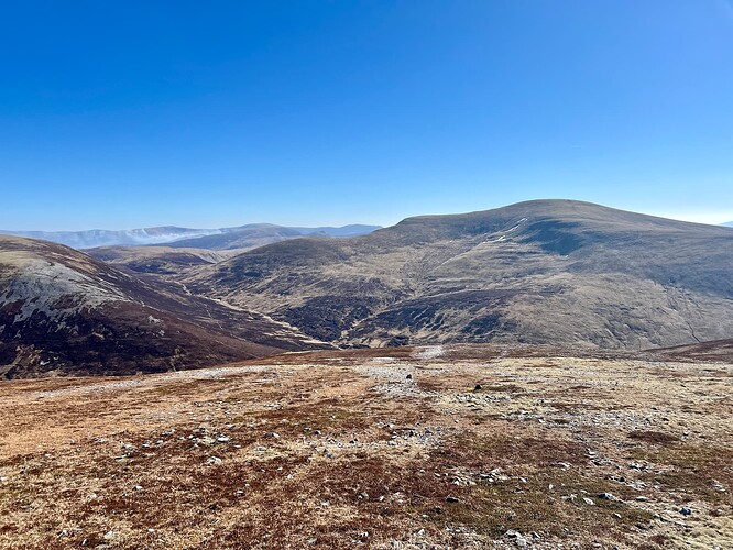 Next stop - Glas Tulaichean on the right