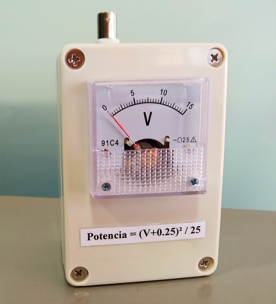 Demon Vreemdeling Sociaal Wattmeter with dummy load for QRP test - Radios & Power - SOTA Reflector