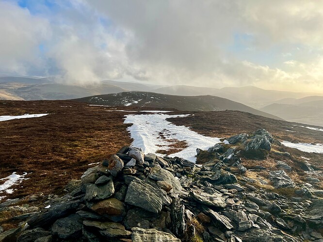 Summit, looking east