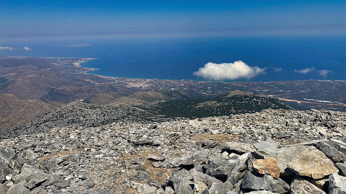 View onto Sea of Crete