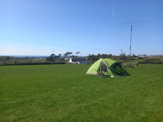 One of the stations at GB8MD