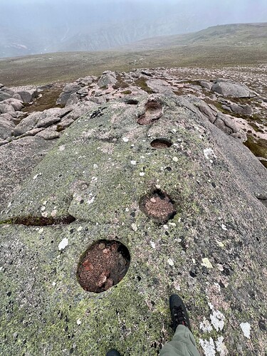 Natural holes...ruined by wide angle lens