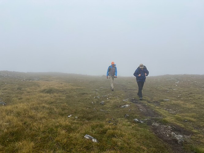 The cloud has descended