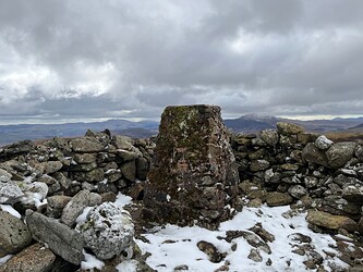 Carnedd y Filiast trig