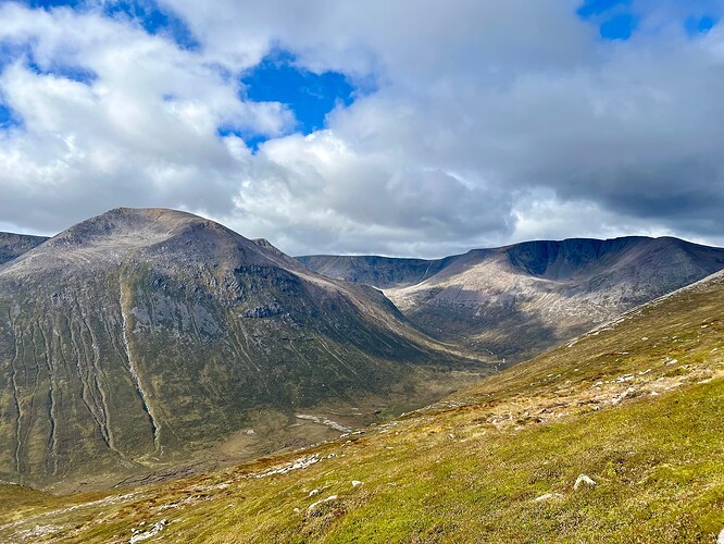 Cairn Toul and Braeriach.